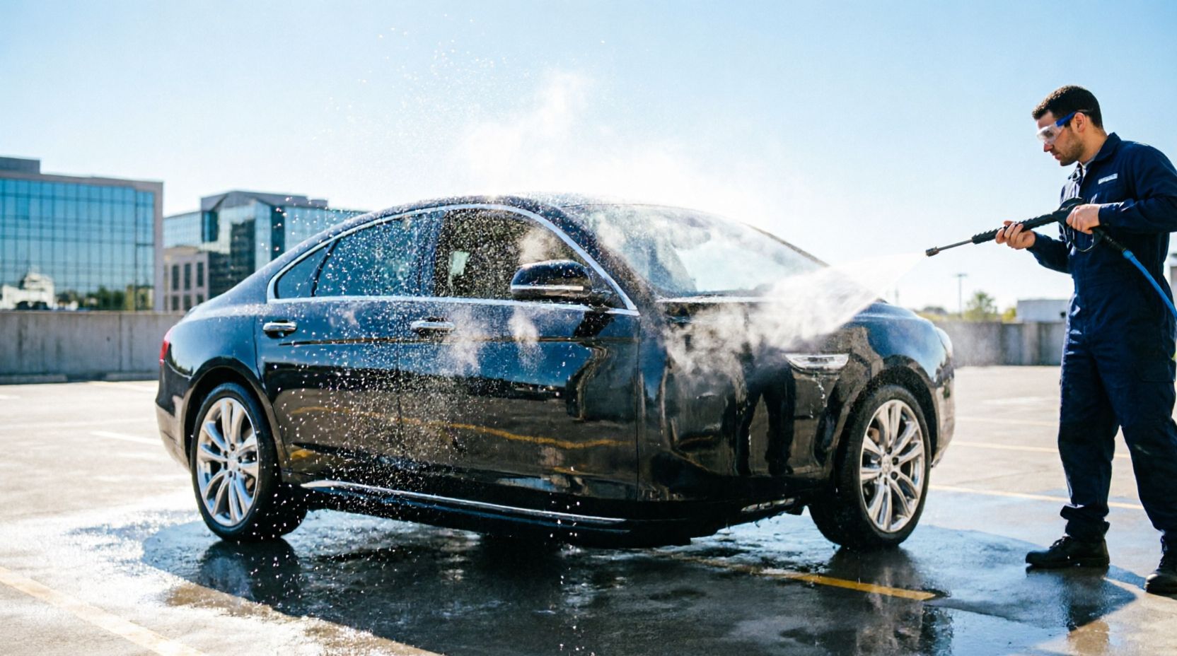 We clean your car